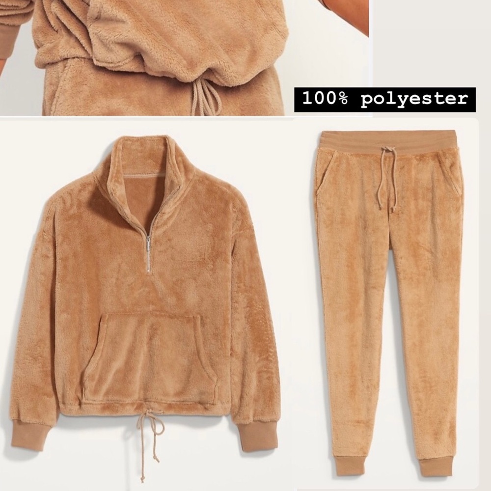 Plush set (100% polyester)